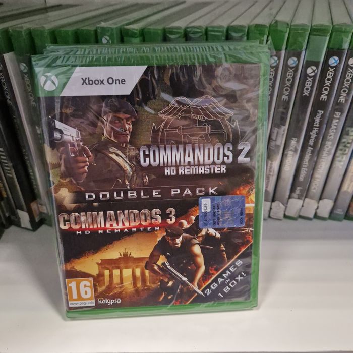 Commandos 2 i 3 nowa folia xbox one series x