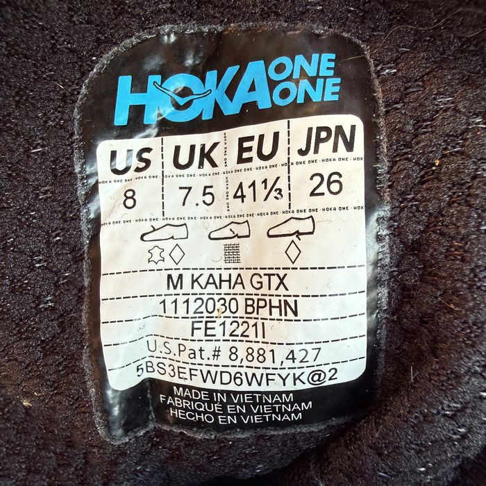 Черевики Hoka Kaha GTX (Розмір 41.4) 1112030-BPHN