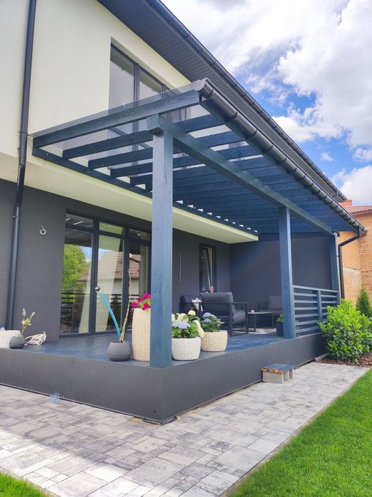 Альтанки / Тераса / Навіс / Веранда / Клеєний брус.