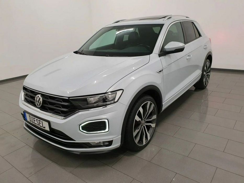 Volkswagen T-Roc 150KM R-LINE BiLED Matrix Navi Kamera ACC Klimax2 Półskóra Chrom Gwar.