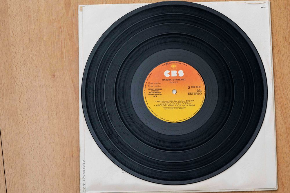 Disco vinil Barbara Streisend, Guilty.1980
