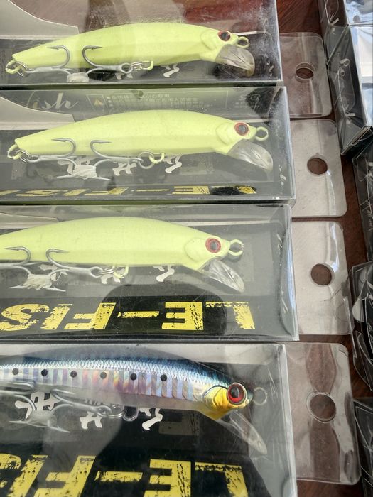 LE‑FISH Minnows Iridescentes – Alta Reflexão