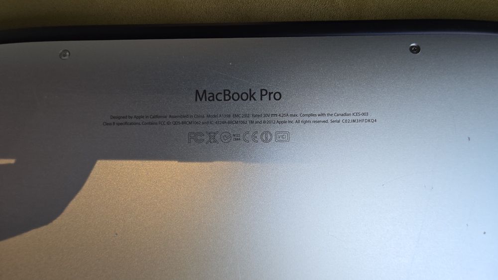 MacBook Pro Retina i7 - 15 Polegadas