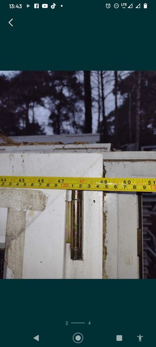 Okno pcv 125 x 175 cm okazja!