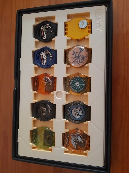 Molduras Construção Relógio Swatch