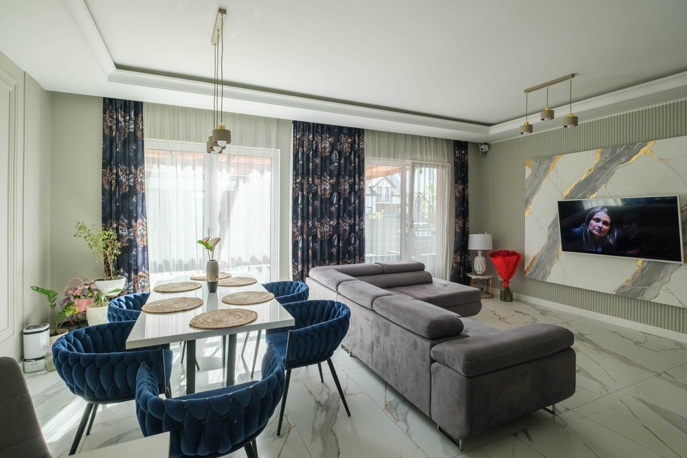 Dom wolnostojący 151 m² | 5 pokoje+2 łazienki | pod Warszawą | Falenty Duże
