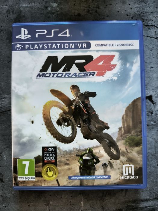 PS4 MR 4 Motoracer Vr pl możliwa zamiana