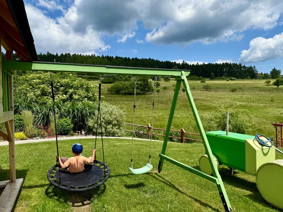 Osada Snozka - domki w górach z balią i kominkiem