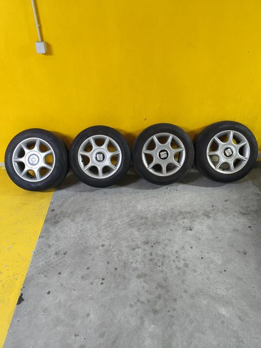 Jantes SEAT  originais  5x100  14. com pneus