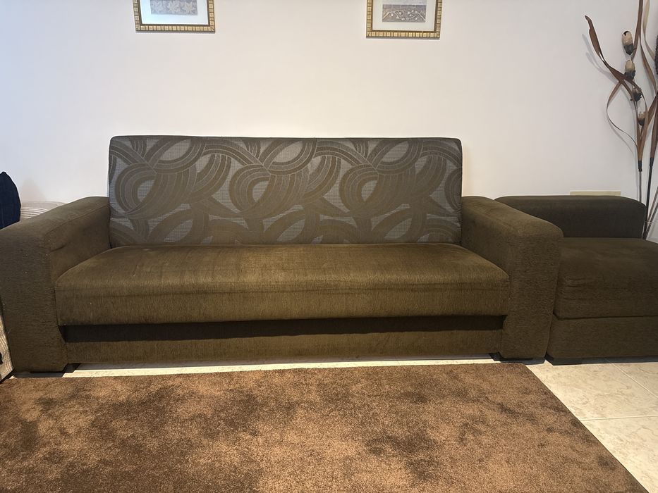 Sofa usado carregado