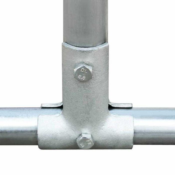 Galinheiro 4x2x2 m em Aço Galvanizado