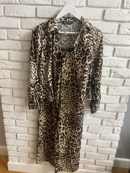 Костюм сатиновий Zara, XS