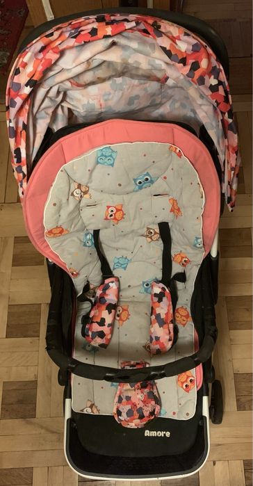 Коляска прогулочная 2 в 1 teutonia