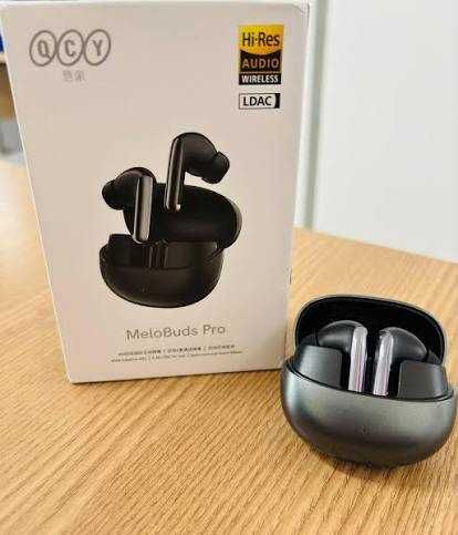 Fones QCY MeloBuds Pro – Auriculares Bluetooth ANC / LDAC / Hi-Res Audio