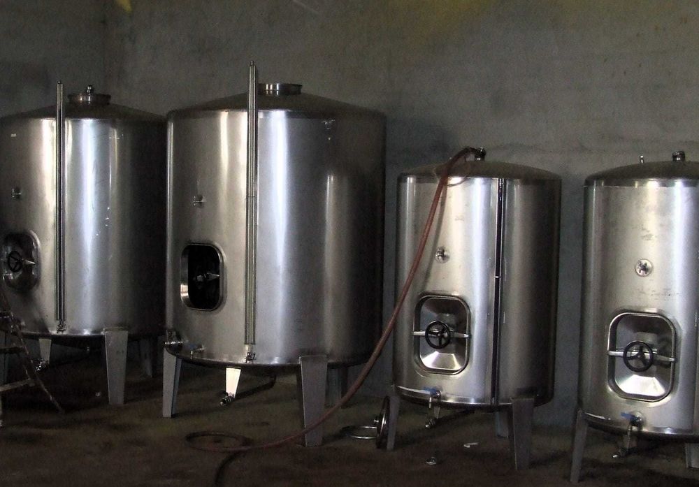 Cubas Vinho Inox - Várias Capacidades