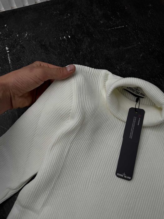 Stone Island гольф Белый