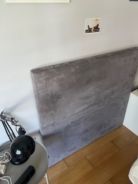 Cama de Solteiro + Colchão 1,95M X 1M ELEGANCE + Cabeceira