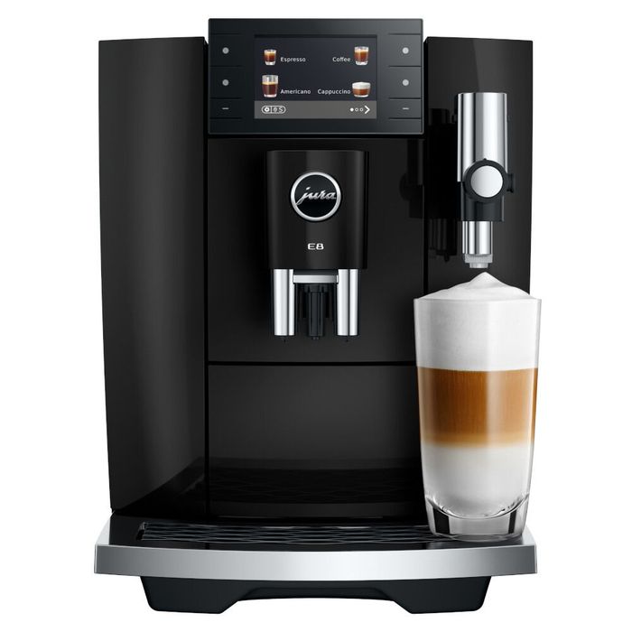 Jura E8 ED Piano Black, nowy, gwarancja 25mcy