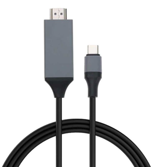 Кабель переходник 2м USB type C на HDMI для MacBook др конвертер USBC