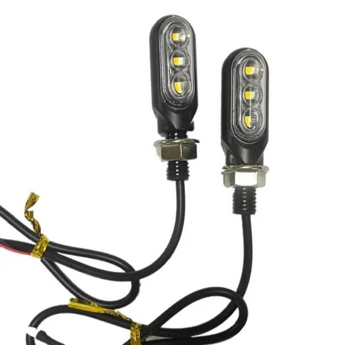 Par de Piscas LED Dinâmicos com Efeito Fluir