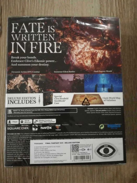 Final Fantasy 16 Deluxe Edition PS5 Novo