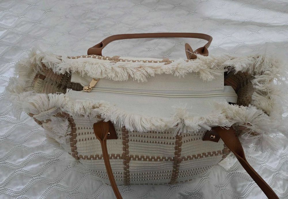 duża, miejsko-plażowa torebka ZUZU BAG