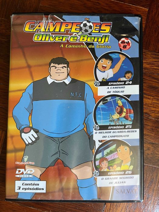 DVD Campeões: Oliver e Benji (Mitsunobu, 1983 - 01) DUB PT-PT