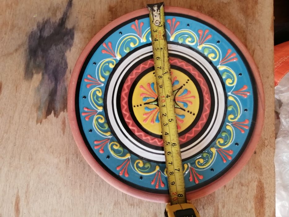 Prato decorativo para pendurar na parede