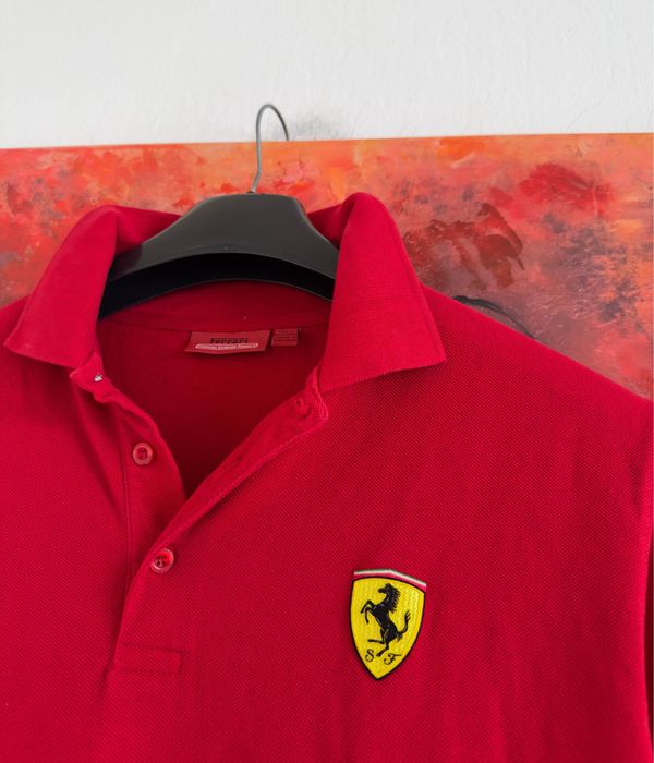 Футболка поло Ferrari оригинал Размер M