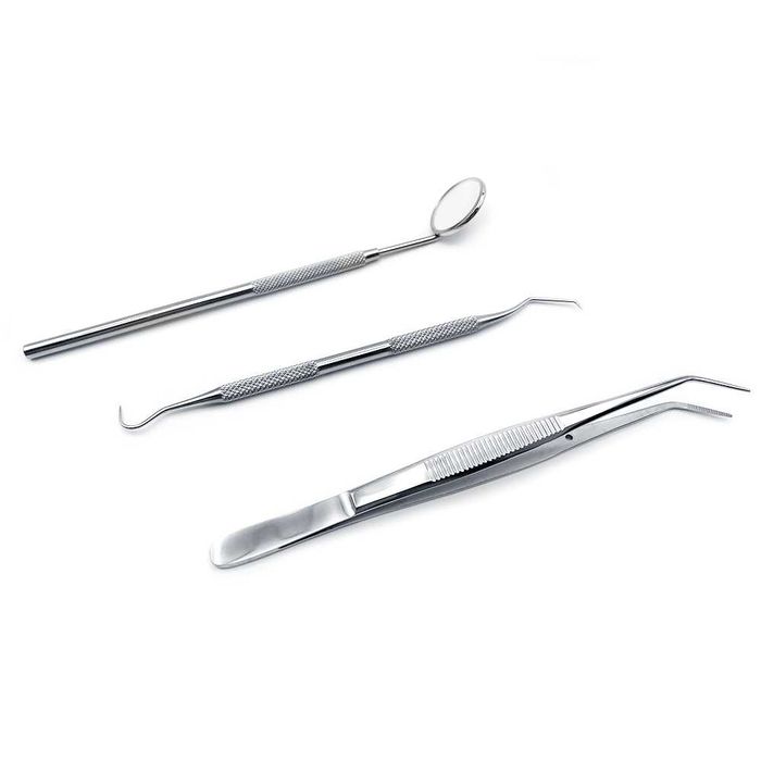 Kit de Diagnóstico de Medicina Dentária – Conjunto em Aço Inoxidável