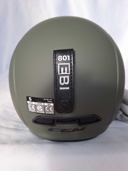Kask całoroczny CGM 801 Ebi Mono Verde Opaco S 55-56cm rower/narty