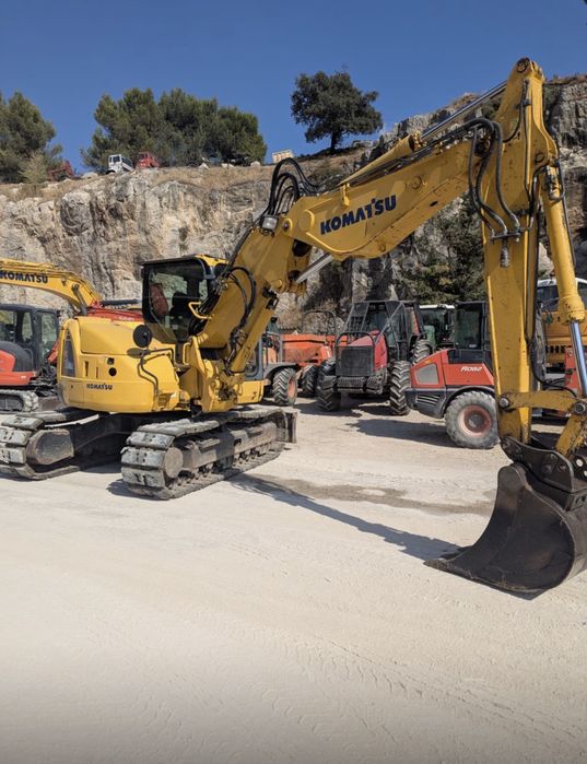Mini giratoria komatsu pc 118