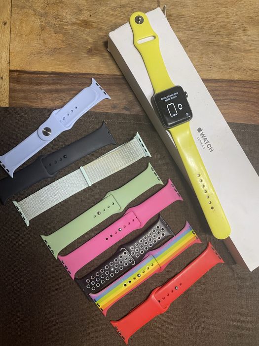 Apple watch 3 42mm + 9 paskow