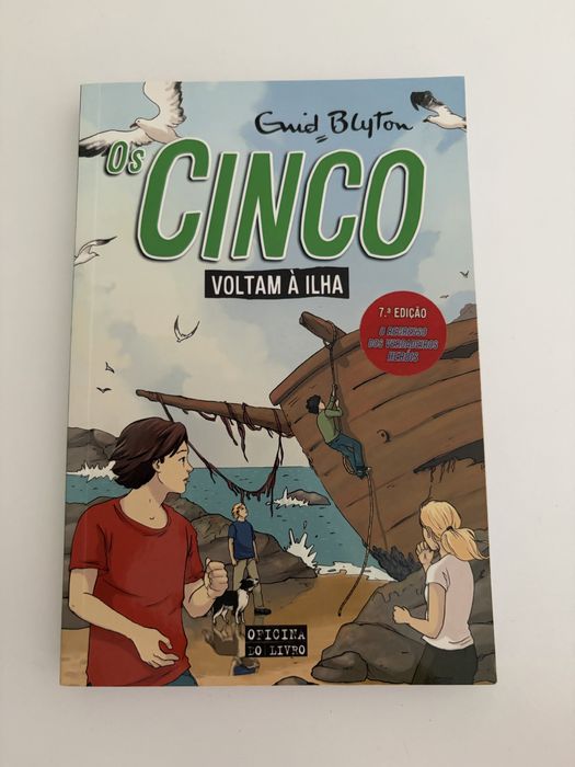 Livro Os Cinco - Voltam à Ilha