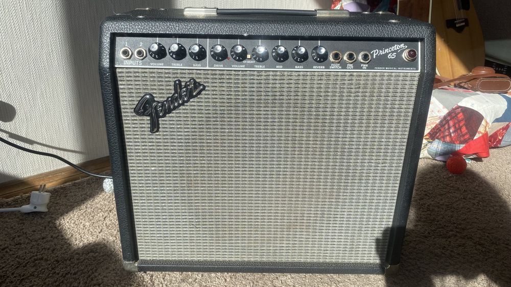 Fender princeton 65 комбопідсилювач