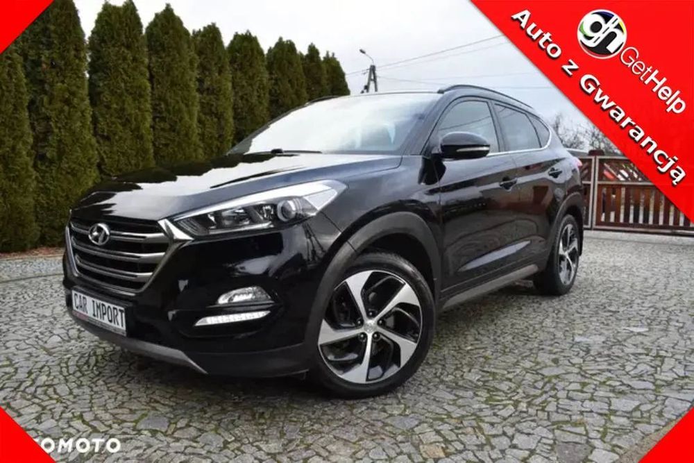 Hyundai Tucson 1.6 T-GDI 177PS PREMIUM NAVI KAMERA LEDY mod.2018 Serwis Super Stan
