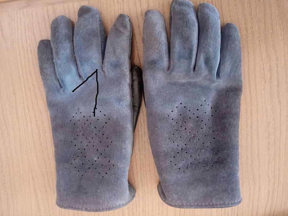 Rękawice męskie nowe i używane