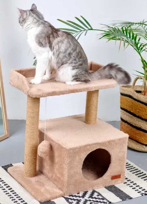 Когтеточка Будиночок для кота Компакт Дряпка Царапка Акція-35%