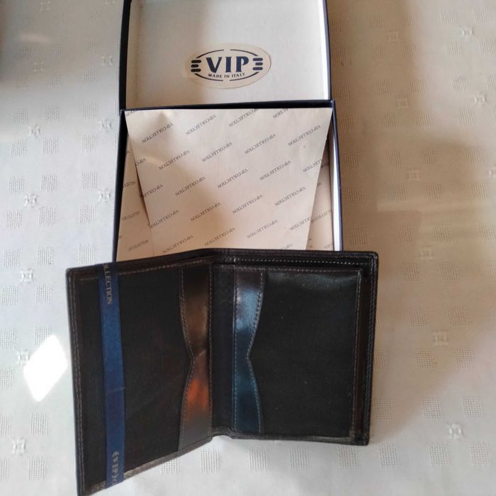 Męski portfel skórzany