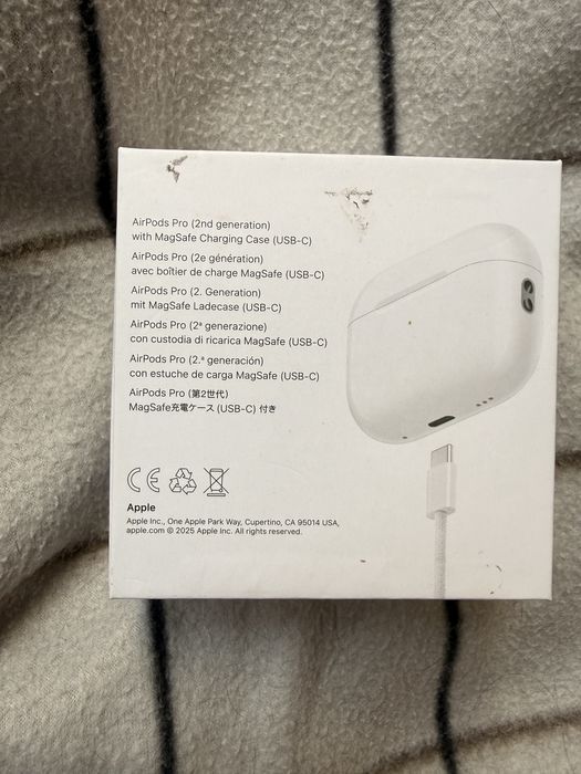 лівий і правий навушник air pods pro 2