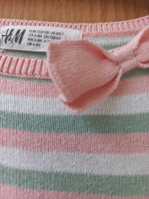 Кофти  H&M на дівчинку 6-8 років 122/128 см