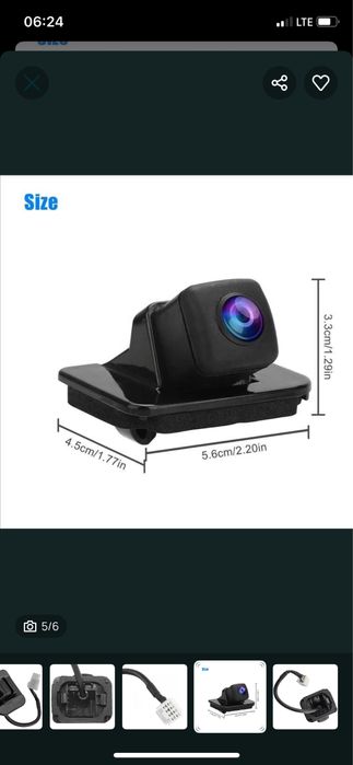 Камера заднього виду Honda accord