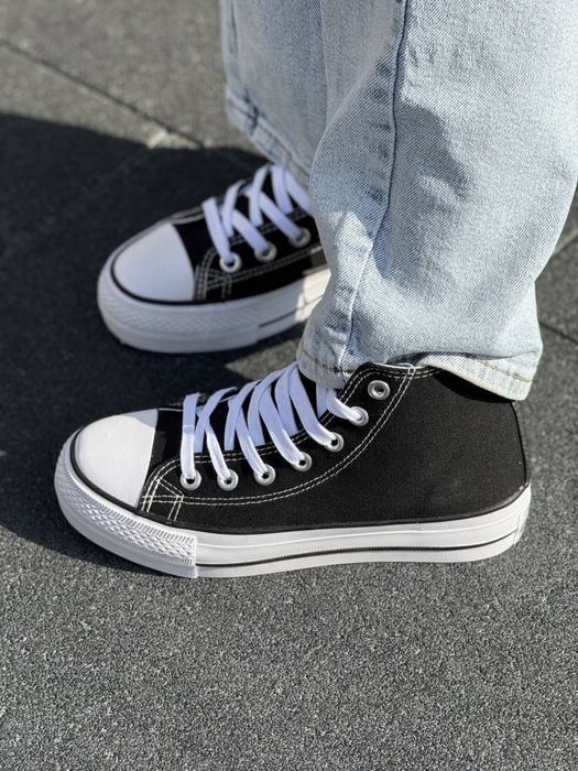 Кеди Converse All Star на високій підошві ,конверси на платформі 4см