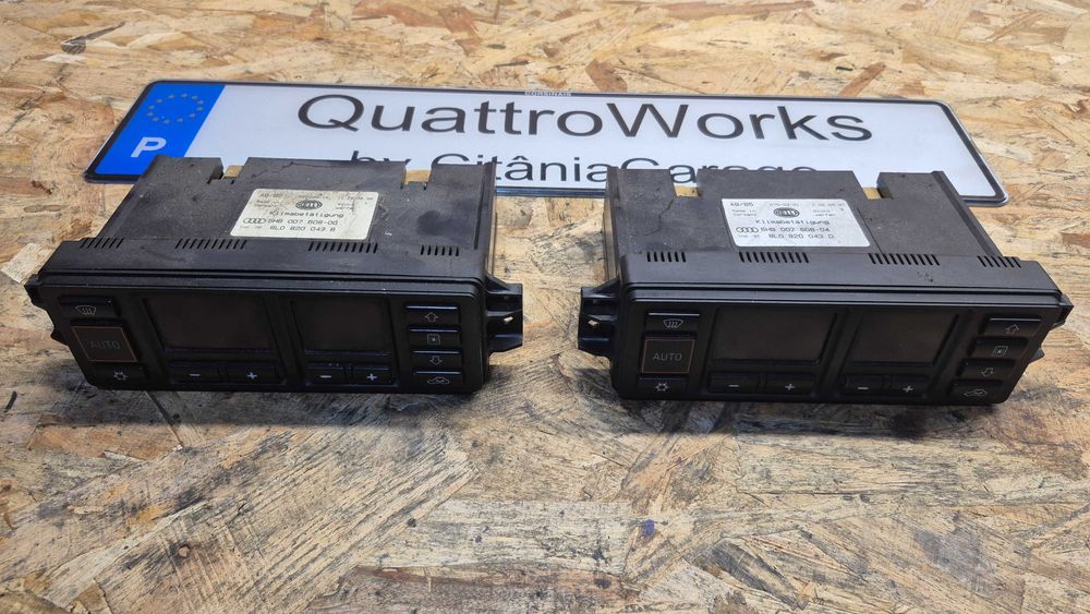 Climatronic módulo sofagem 1DIN Audi A4 B5 A3 8L 8L0820043 B D original