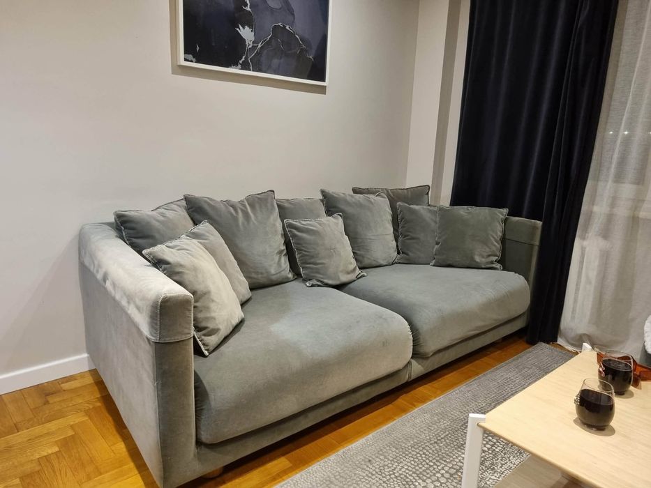 Kanapa Stockholm Ikea plus pufa. Okazja!