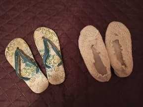 złote sandałki letnie Atmosphere 38 BDB