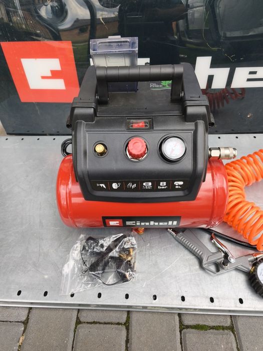 Kompresor bezolejowy Einhell TC-AC 190/6/8 SET