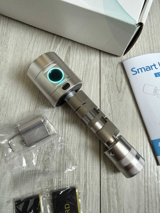 Smart cylinder lock zamek elektroniczny odcisk palca nfc klawiatura tuya