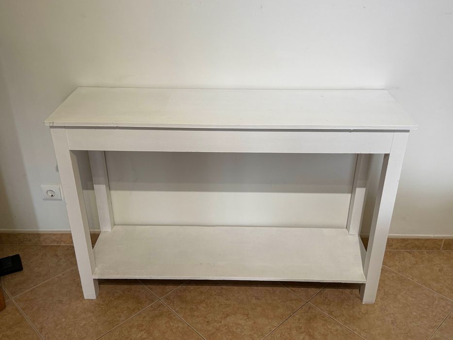 Aparador madeira pintada branco