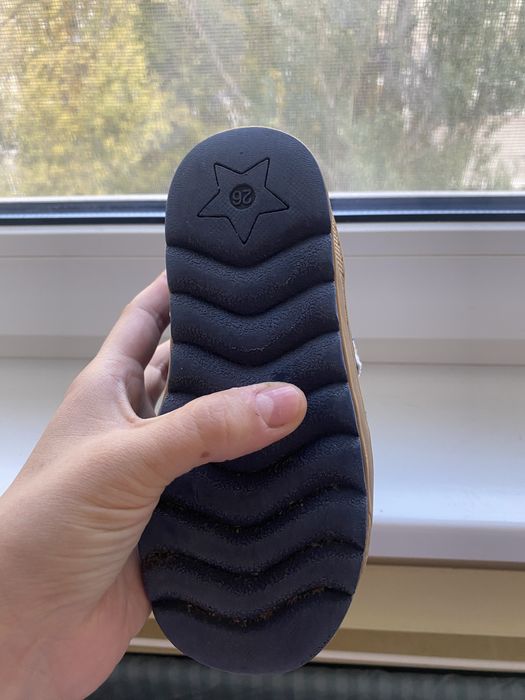 Дитячі демісезонні  осінні черевики ( холодна осінь )